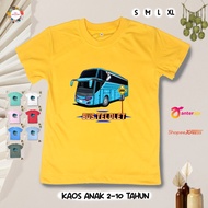 Telolet Bus Children's T-Shirt 01 Ages 2-10 Years Laja Children's Clothing/ Children's Tops / Cartoo