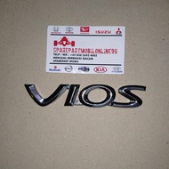 Emblem Logo Tulisan Belakang VIOS Toyota Vios OEM MURAH