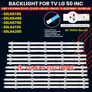 BACKLIGHT TV LG 50 INCH 50LN5100 50LN5400 50LN5700 50LA6200 50LA6130 LAMPU BL LED 50LN 50LA 3V