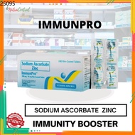 Promotion （ Cash sa paghahatid ） IMMUNPRO Sodium Ascorbate Zinc 500mg / 10mg   Immunopro Unilab Imm