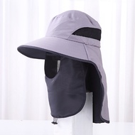 Fisherman Hat Sturdy Men Quick Drying UV Protection Adjustable Strap Fishing Sun Hat Sports Goods Fishing Sun Hat Fishing Cap