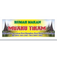 Baner 180 x 60 MMT food stall/ 180 x 60, free design