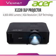 ACER X1228i DLP Projector XGA 1024x768 4800 ANSI Lumens Wireless EZCast Miracast HDMI VGA Office