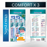 SYSTEMA Toothbrushes Essential Clean  - Comfort 3S