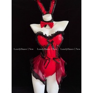 Sexy Christmas Bunny Lingerie Suit