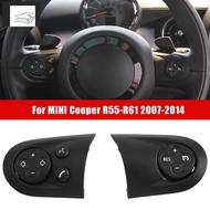 Multifunction Audio Cruise Car Steering Wheel Control Switch Trim Cover Parts Accessories for BMW MINI Cooper R55 R56 R57 R58 R59 07-14