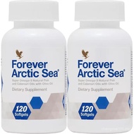 Forever Living - Suplemen Omega-3 Laut Arktik - Campuran EPA dan DHA untuk Kesihatan Jantung, Otak d