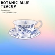 Portmeirion Botanic Blue Teacup & Saucer (1st Quality)