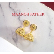 4.56GM-916 GOLD 2 IN 1 JIMIKI THODU-916 SUBANG-916 INDIAN EARRING-916 EARRING-916 JIMIKI EARRING-916