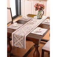 Nordic Table Runner American Table Long Tablecloth High-End Luxury European Coffee Table TV Cabinet 