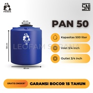 Tangki Toren Tandon Air Panda PAN 50 (500 liter) - Biru