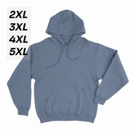 Oversized Jumbo Plain Hoodie 2XL 3Xl 4XL 5XL Men Women Denim