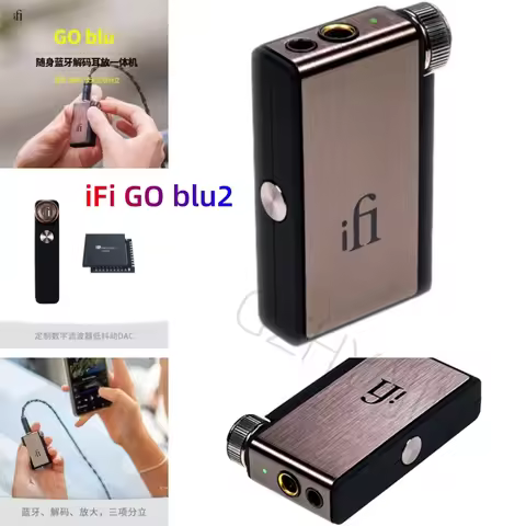 IFi GO blu2 portable Bluetooth decoding earbuds Discrete Bluetooth, decoding, amplification