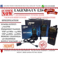 Lagenda UV-L3S 5W Dual Band Walkie Talkie Two Way Radio 128 Channels 7.2V