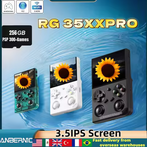 Anbernic RG35XX Pro Retro Handheld Game Console Retro Video Game Consoles Linux 64-bit Support WiFi 