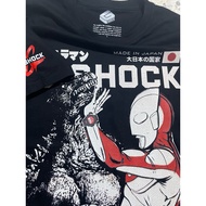 Gshock 45th Ultraman Anniversary black tshirt
