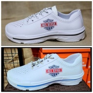 Sepatu pria dan wanita Komin all style Putih dan Hitam