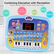 Kids Education Mainan Budak Tab Learning Tablet With LED Screen Learning Laptop Toys Learning Tab