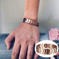 Magnetic Bracelet Copper Benefits Vintage Energy Copper Men Arthritis Chain Magnet Health Bracelets