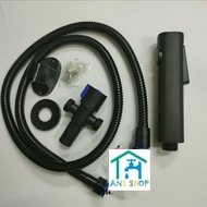 7BL jet shower package & minimalist black T-stop faucet 52BL/F9A