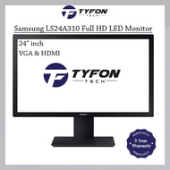 Samsung 24" Inch Widescreen Full HD 60Hz 9MS Flat LED Monitor LS24A310NHEXXM