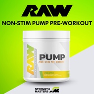 Raw Nutrition Pump Pre-Workout | Non-Stim | Zero Caffeine