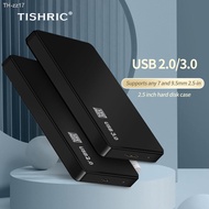 ▧ TISHRIC HDD Case For Hard Drive Box Sata To Usb 2.0/3.0 Adapter Hard Disk Case HDD Enclosure External Hard Drive Box Support 8TB