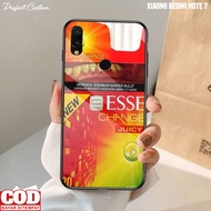 XIAOMI REDMI NOTE 7 Case - Casing Latest XIAOMI REDMI NOTE 7hp [ ESS-04 ] Silicone hp - Case Xiaomi 