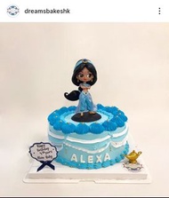 [ 阿拉丁 茉莉公主 主題蛋糕 ]  歡迎訂製 🎂🍰🍮 — 查詢/頂購