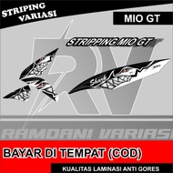 Stripping sticker variation Mio GT Sharks/variation sticker Mio GT semy full body