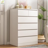 YQ  Chest of Drawers Locker Simple Solid Wood Chest of Drawers Home Cabinet Drawer