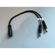 DC Power splitter Cable for Security CCTV Camera / 2 / 3 way power extension cctv cable
