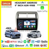 Head unit Android ORCA 9 Inch OEM Agya Ayla Voice Command