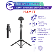 Havit Tripod Stand Magnetic Mount Detachable Selfie Stick 130cm Long Extendable | Havit ST7625