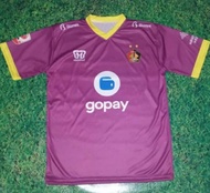 UNGU LOKAL Persik Kediri Home Jersey CHAMPION LEAGUE 2 2019 Purple Gopay Latest Local Printing