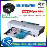 Soonye QSmile SL200 Laminator Laminating Laminate Machine SL299 + GIFTS 10pcs Film - English Version