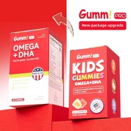[KKM] Gumm DHA Omega Gummies Kanak-Kanak 60pcs | Suplemen DHA Harian untuk Sokongan Perkembangan Min