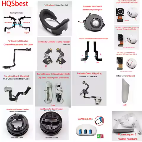 Controller Housing Camera Joystick Power Audio Charging Locating Flex Cable Metal Buckle Lens Reapir