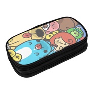 Bugcat Capoo Multifunctional Double Layer Pencil Case Portable Stationery Bag for School & Office