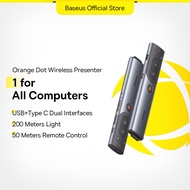 Baseus Wireless Laser Pointer Presentation Slides Presenter Real-Time Translate Device PPT Page Turn