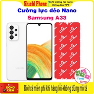 Toughened flexible screen protector for Samsung A33 phone