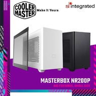 Cooler Master MASTERBOX NR200P Mini-ITX Case - Black/White