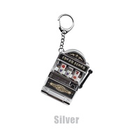 Gantungan Kunci Model Mesin Jackpot Slot Lucky Machine Keychain