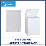 Midea Hs-129C Chest Freezer Box/ Freezer 100 Liter