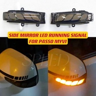 SIDE MIRROR LED RUNNING SIGNAL LIGHT FOR PASSO MYVI DRAGON SCALES