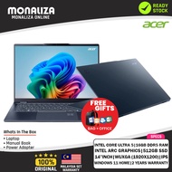 Acer Swift 14 AI Laptop (SF14-51-50EF) Intel Core Ultra 5 226V | Intel Arc Graphics