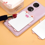 JY1 Phone Back Sticker, Panda Acrylic Make-up Mirror, Creative Rabbit Animal Mini Cosmetic Mirror