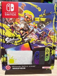 Nintendo Switch OLED Splatoon 3 主機連配件