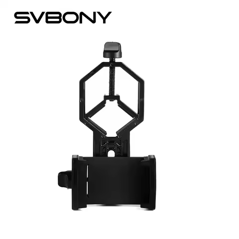 SVBONY Universal Cell Phone Adapter Mount Support Eyepiece Diameter 25-48mm for Binocular Monocular 