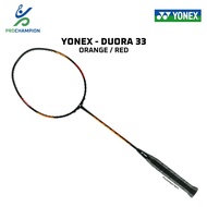 YONEX Duora 33 Badminton Racket ORANGE/Red 4U5